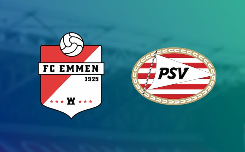 Soi Kèo FC Emmen vs PSV Eindhoven - Giải Vô Địch Hà Lan